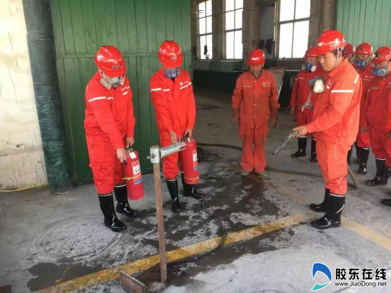 焦家金矿开展动火作业现场处置演练 科教文体 烟台新闻网 胶东在线 国家批准的重点新闻网站