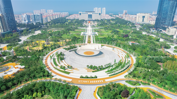 山水相映成辉人城和谐共融山东烟台倾力打造现代化国际滨海海绵城市