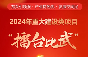 一圖看懂2024年重大建設類項目擂臺比武