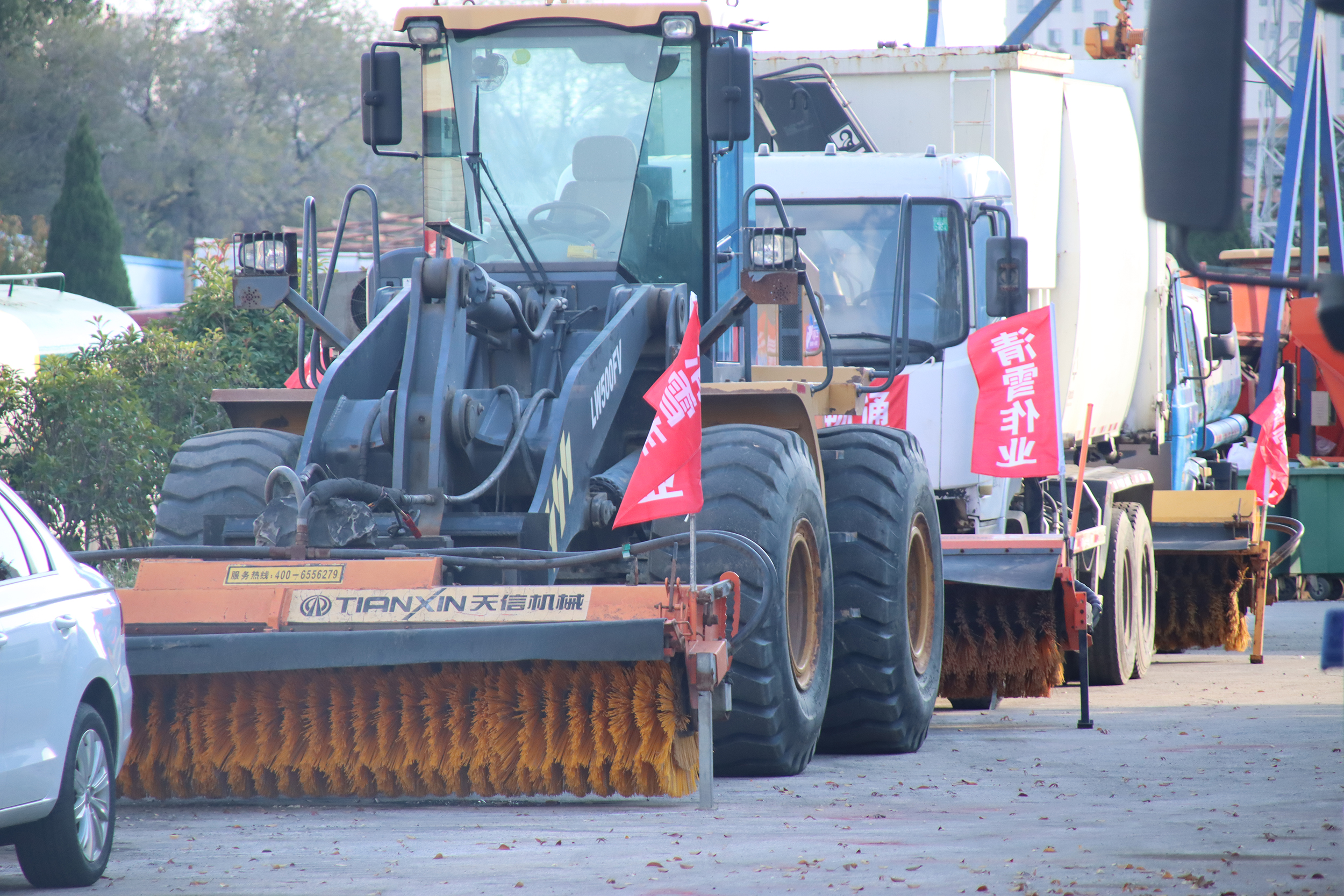 烟台黄渤海新区：未“雪”绸缪备冬防 筑牢防线保畅通