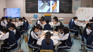 烟台四中承办烟台市市直及市高中书法优质课比赛